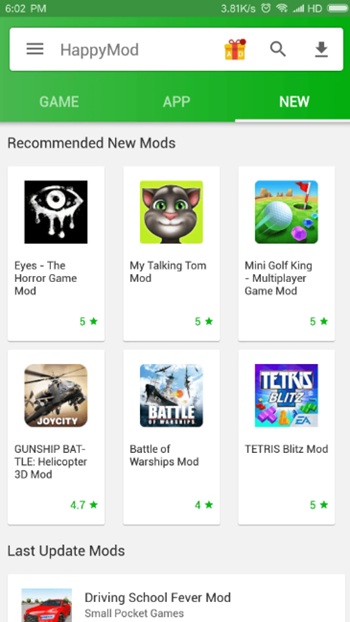 happymod apk unduh